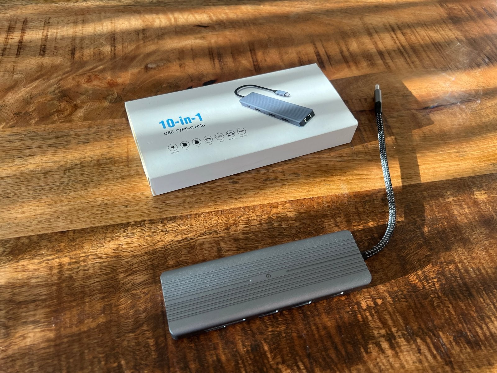10-in-1 USB C Hub - Multifunctionele Adapter, Ophalen, Nieuw
