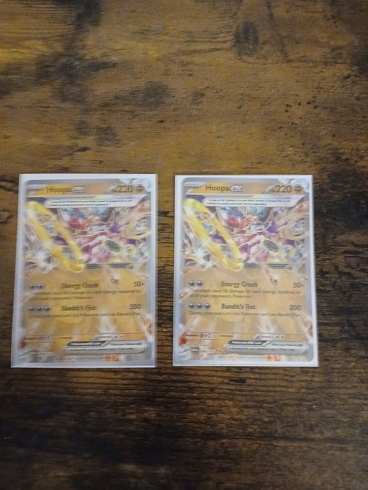 Pokemon Kaart Hoopa EX - Per Stuk, Ophalen of Verzenden, Zo goed als nieuw, Losse kaart