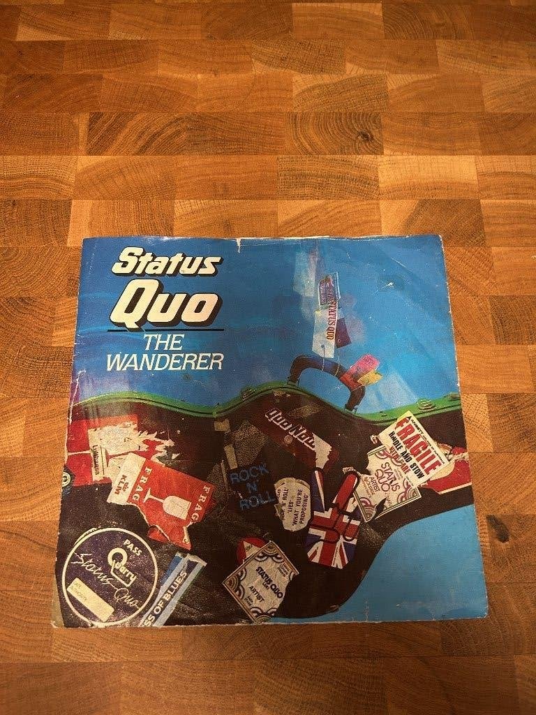 Status Quo The Wanderer single, Ophalen of Verzenden, Gebruikt, Rock en Metal