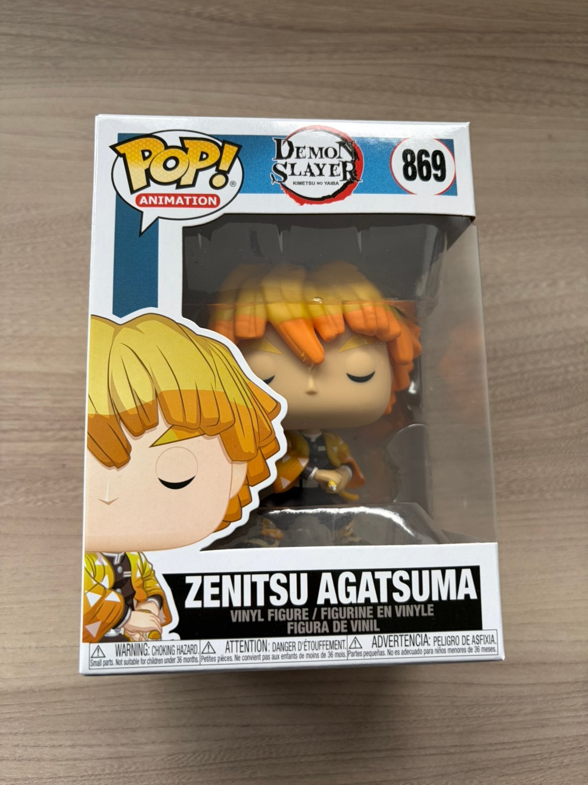 Funko Pop! Demon Slayer Zenitsu Agatsuma #869 Vinyl with Box, Verzamelen, Ophalen of Verzenden, Funko Europe, Supportemea@funko.com