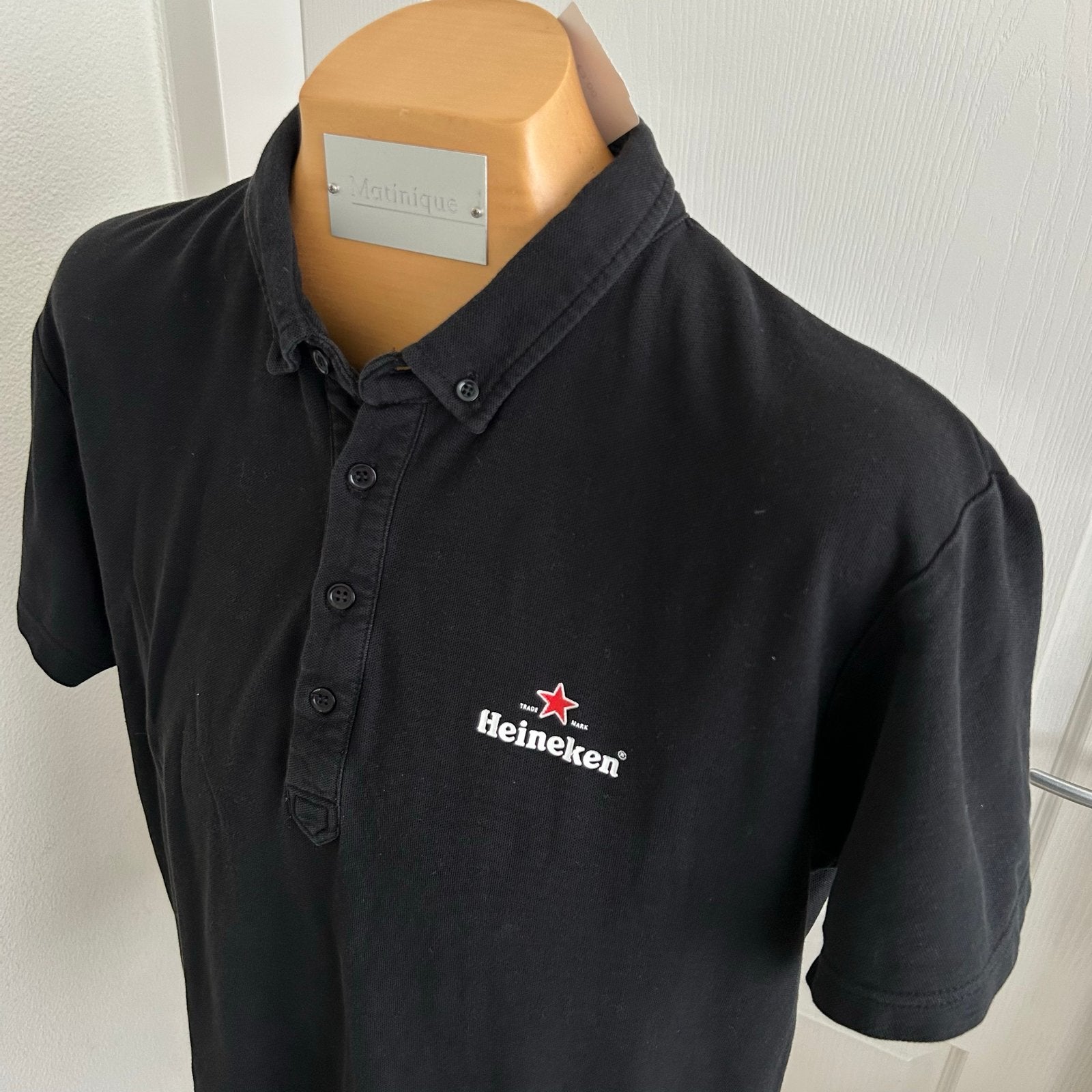 NIEUW prachtig origineel Heineken Polo Shirt Zwart Maat XL, Kleding | Heren, Polo's, Ophalen of Verzenden, Nieuw, Maat 56/58 (XL)