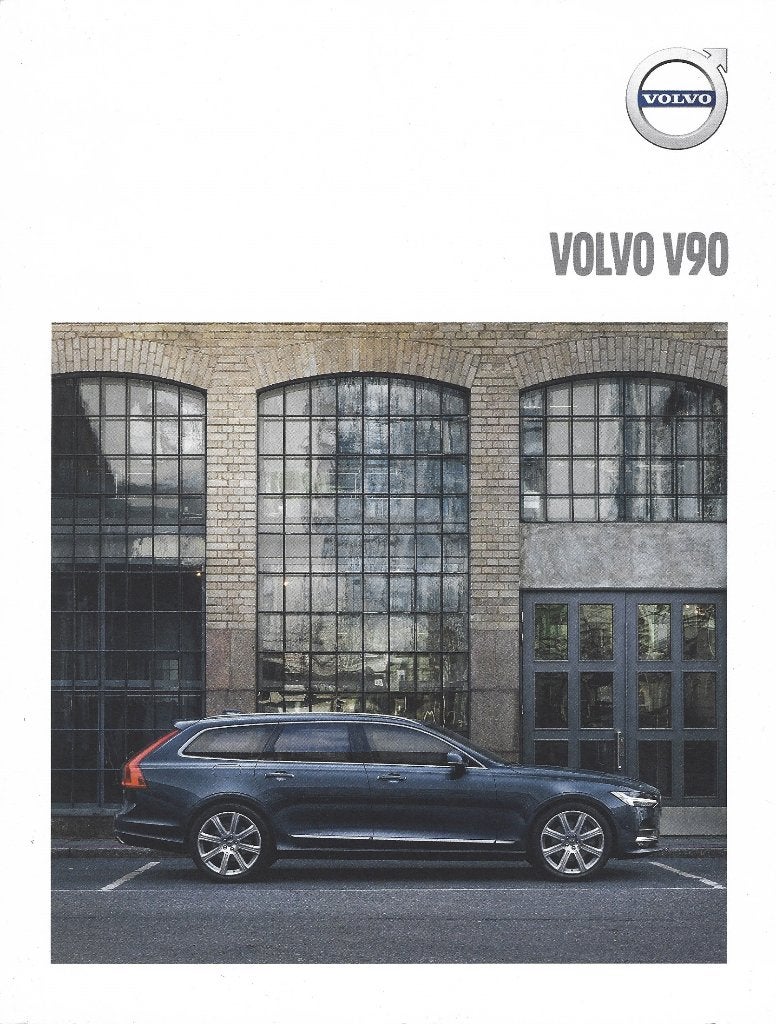 Brochure Volvo V90 2018, Ophalen of Verzenden, Gelezen, Volvo