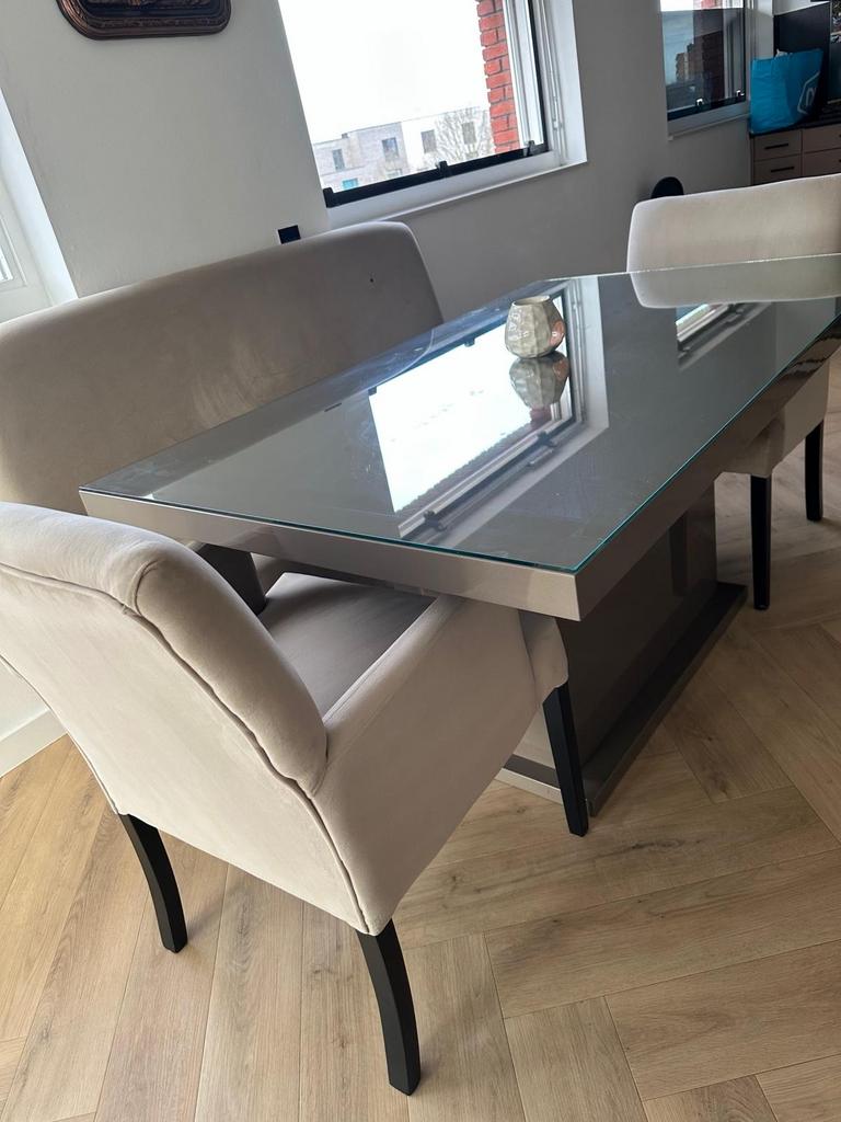 Eethoek  Modern Design, Huis en Inrichting, 100 tot 150 cm, 50 tot 75 cm, Ophalen of Verzenden, 150 tot 200 cm