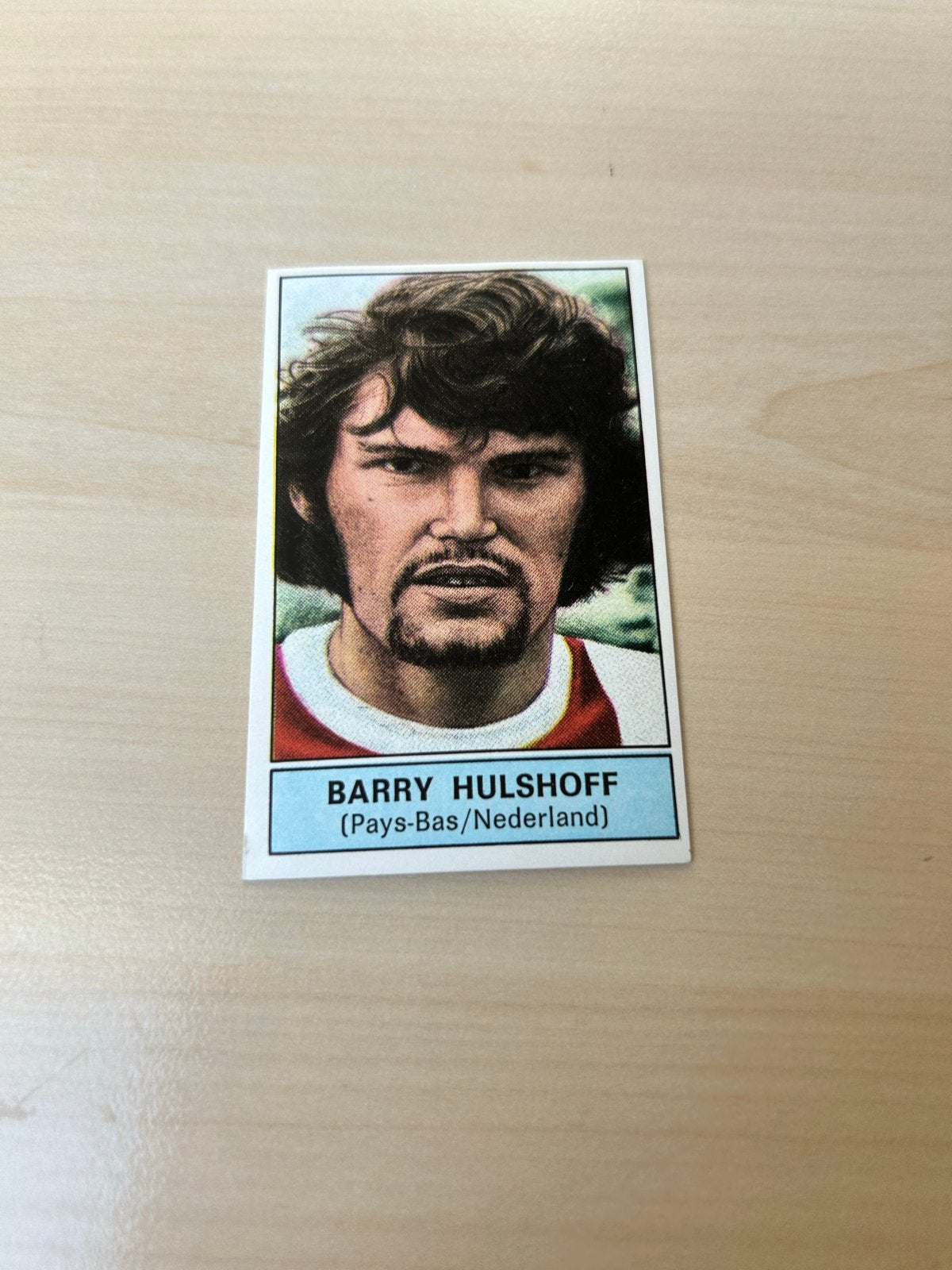 Voetbalplaatje Barry Hulshoff Panini 1972-73, Ophalen of Verzenden, Zo goed als nieuw, Plaatje