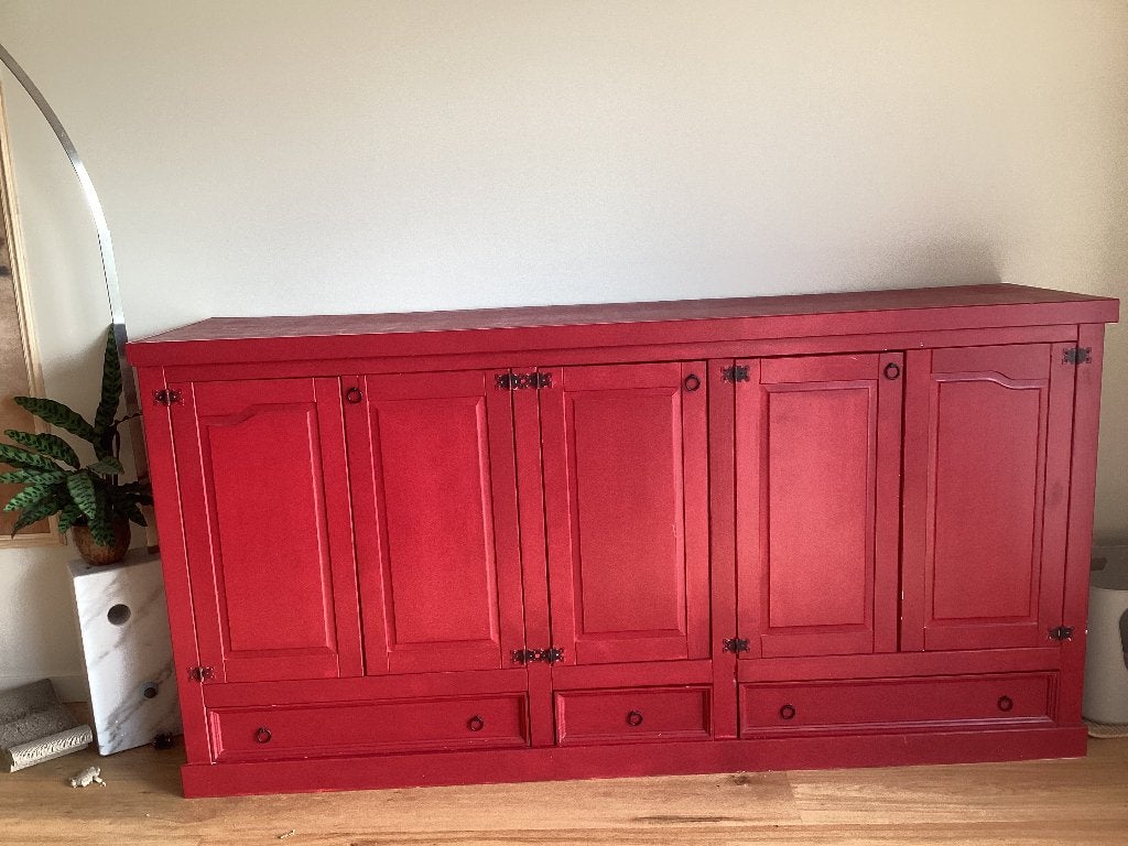 Groot dressoir, gratis ophalen!, Ophalen, Gebruikt, Met lade(s), 200 cm of meer
