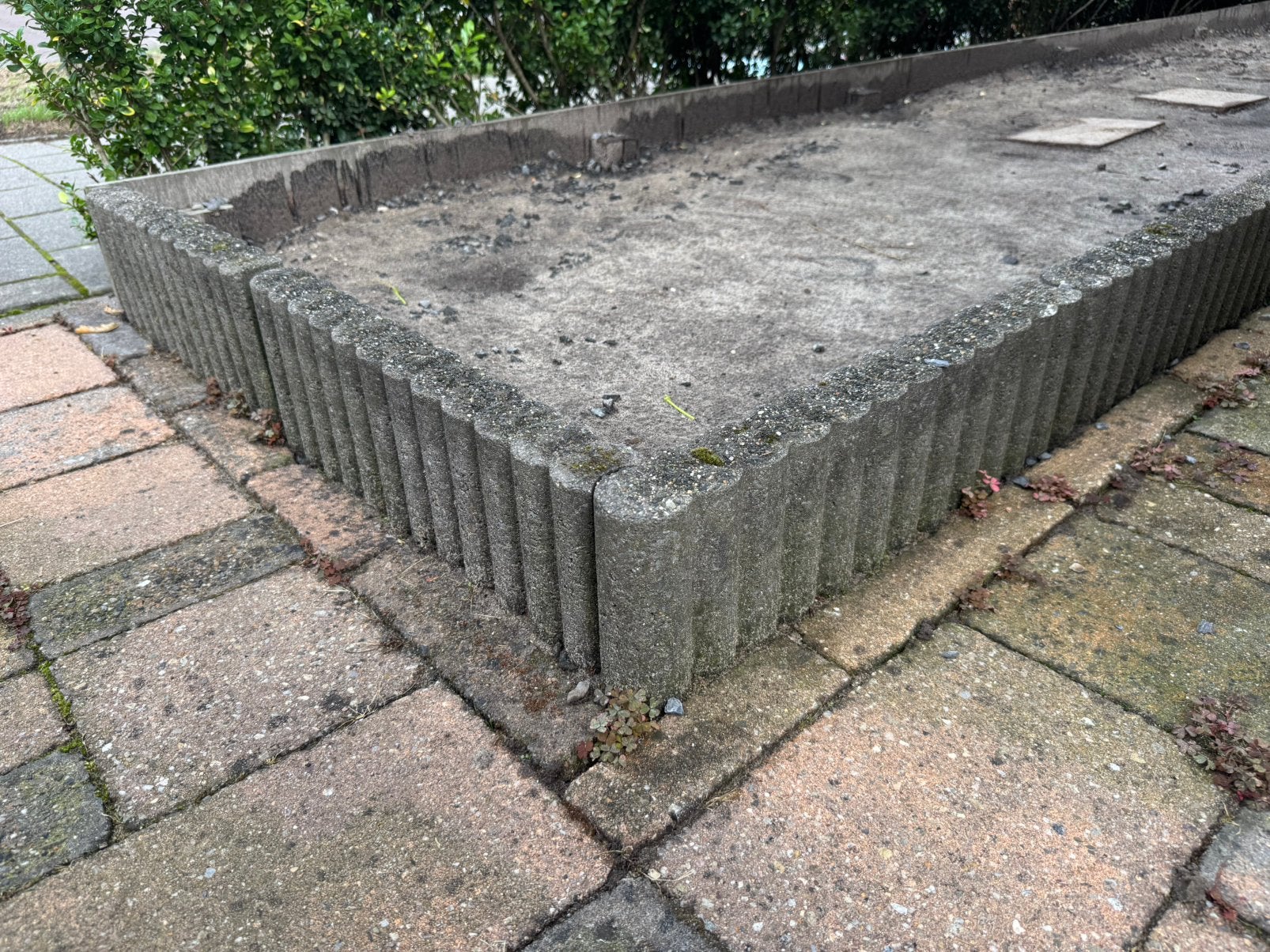 14x Palissadeband antraciet (rondobanden) 6x25x50cm t.e.a.b, Tuin en Terras, Ophalen, 25 tot 50 cm, Zo goed als nieuw, Minder dan 25 cm