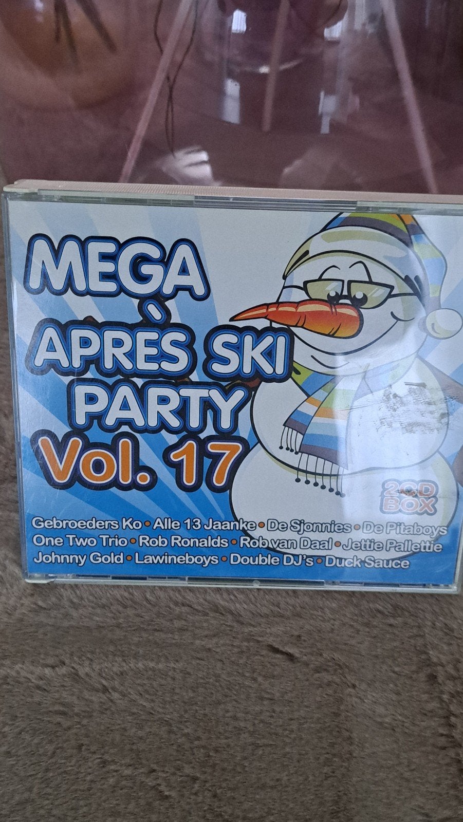 2 cd box  Mega apres ski party vol 17, Ophalen of Verzenden, Zo goed als nieuw, Boxset, Inclusief boekje