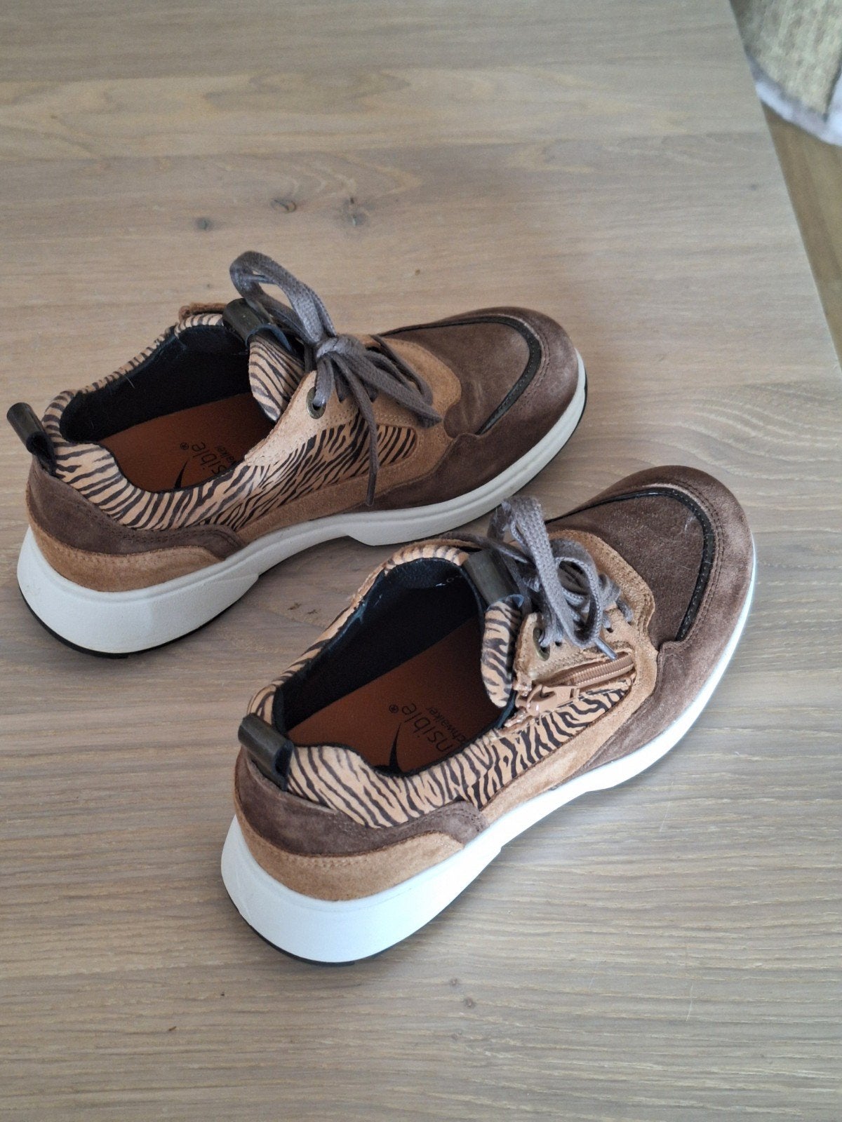 Xsensible Grenoble Nutmeg dames sneaker - Maat 36, Xsensible, Bruin, Ophalen of Verzenden, Sneakers of Gympen