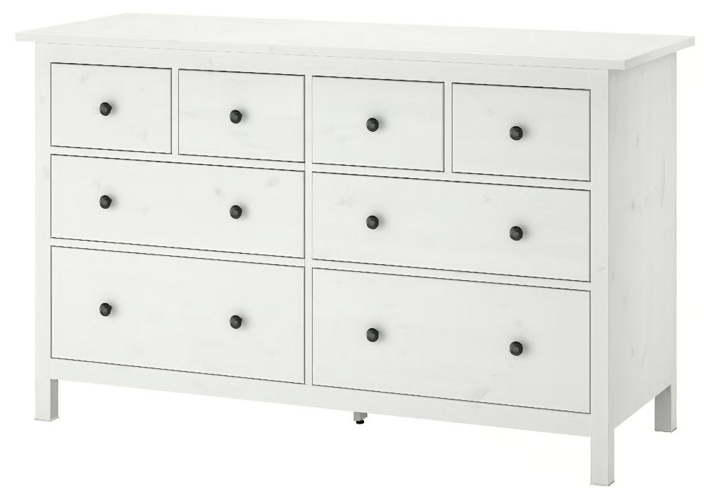 Hemnes kast wit, Ophalen, 5 laden of meer, 150 tot 200 cm, Zo goed als nieuw