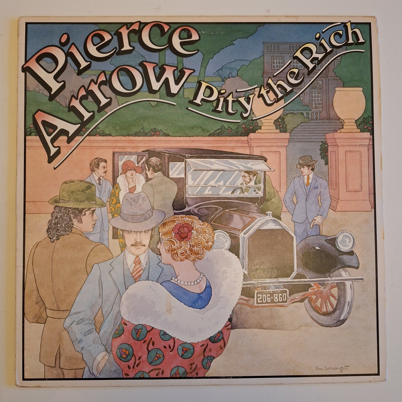 Pierce Arrow - Pity the Rich LP (Pop, Rock), LP, Gebruikt, Pop, Ophalen of Verzenden