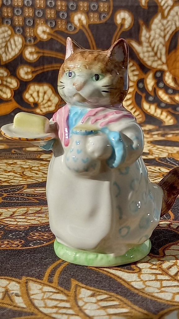 Ribby mooi oud Engels Beatrix Potter beeldje van Beswick., Antiek en Kunst, Ophalen of Verzenden