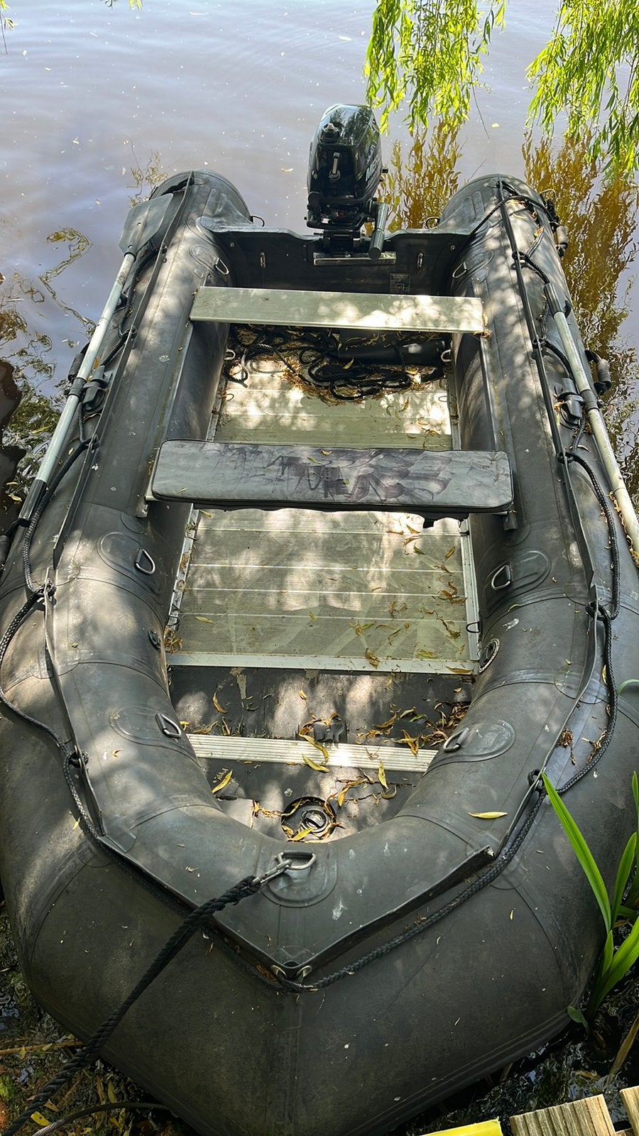 Bb line rubberboot met 6 pk mercury 4 takt, Ophalen, Nieuw, Mercury, Motorkap