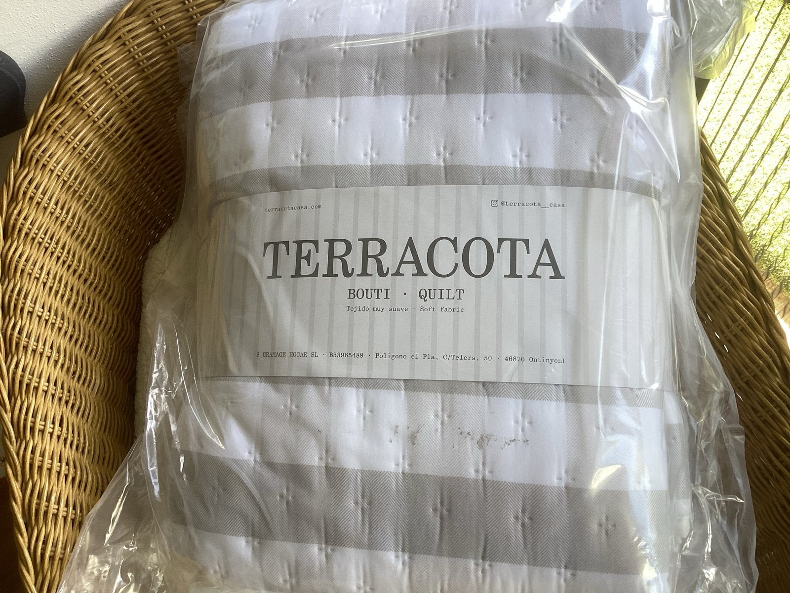 Terracota Bouti Quilt en Kussenslopen - Nieuw,, Meerkleurig, Ophalen of Verzenden, Overige merken, Sprei