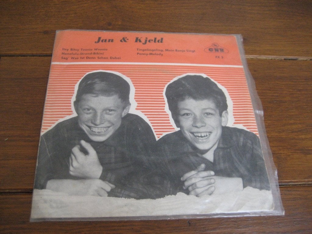 60s jan &; kjeld ep, Cd's en Dvd's, Vinyl Singles, Gebruikt, 7 inch, Ophalen of Verzenden, EP