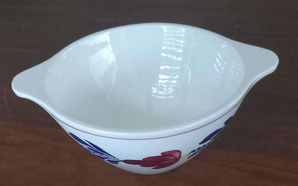 Vintage soepkom, boerenbond, Sphinx/Boch Belgium, Huis en Inrichting, Keuken | Servies, Ophalen of Verzenden, Zo goed als nieuw