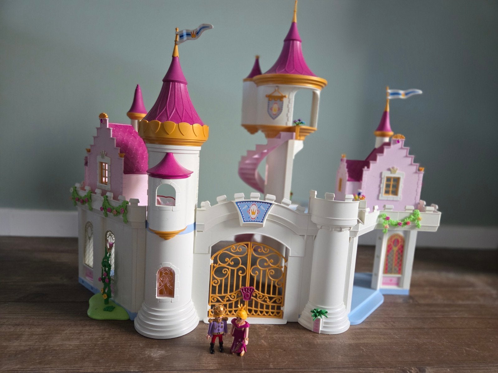 Playmobil Prinsessenkasteel 6848 met figuren en accessoires, Ophalen of Verzenden, Gebruikt, Jongen of Meisje