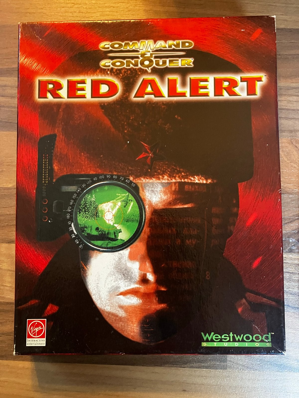 Big box Command & Conquer Red Alert Big Box PC Game, Gebruikt, Eén computer, Ophalen of Verzenden, 3 spelers of meer