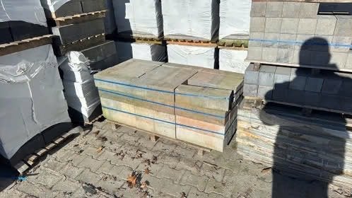 12,5x12,5x45 stapelblok tricolore linea, Ophalen of Verzenden, Zo goed als nieuw, Beton, Overige typen