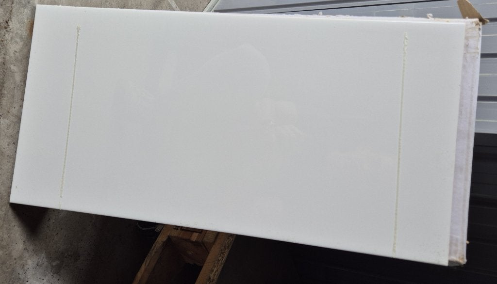Wandtegel Tebe Glans Wit 30 x 60 cm (1 doos x6), Ophalen, 60 cm of meer, Nieuw, Minder dan 5 m²