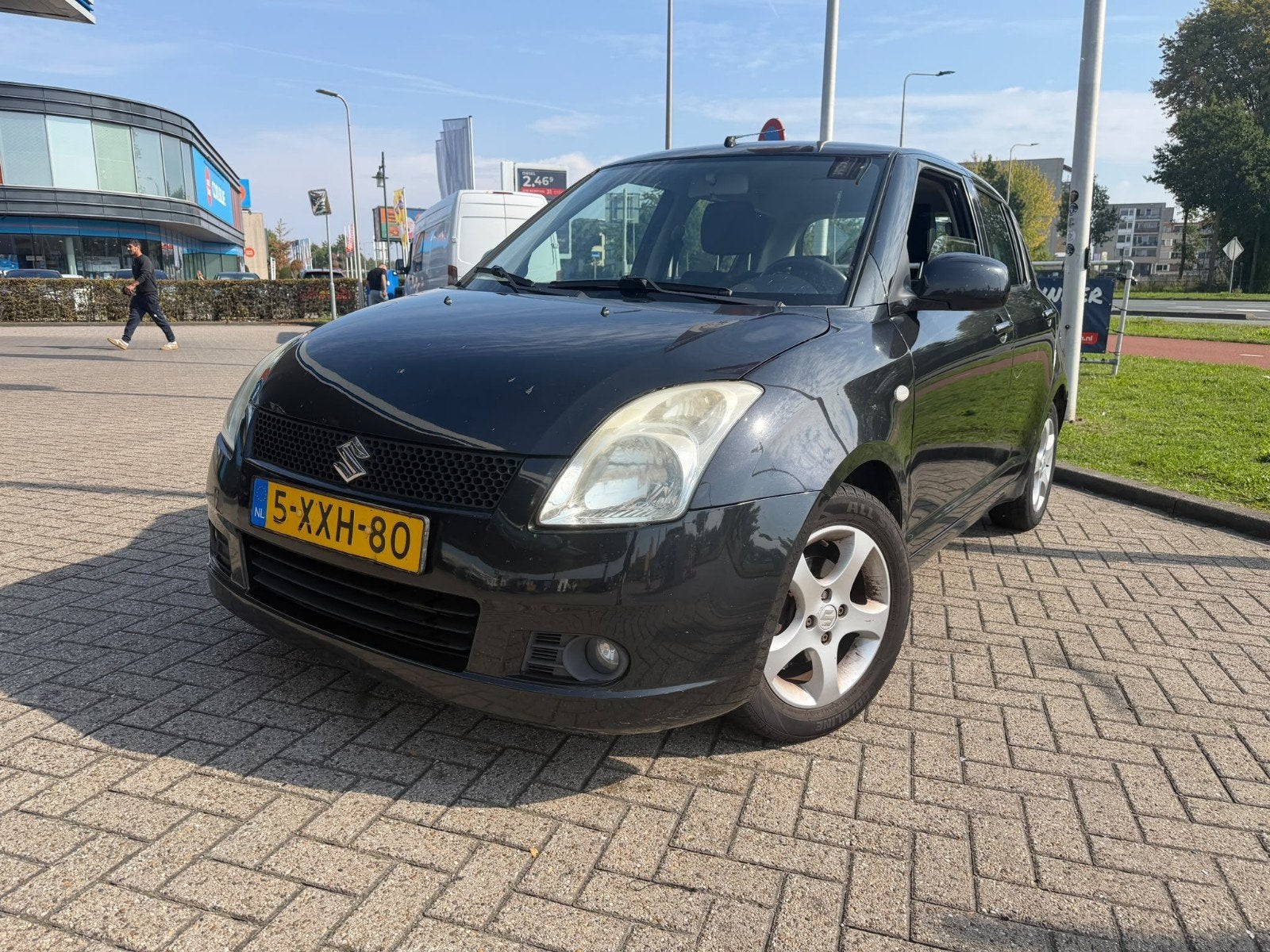 Suzuki Swift 1.5 5D 2006/Airco/Elek.Ramen/LM velgen/Keyless, Auto's, Voorwielaandrijving, 15 km/l, 40 €/maand, 4 cilinders