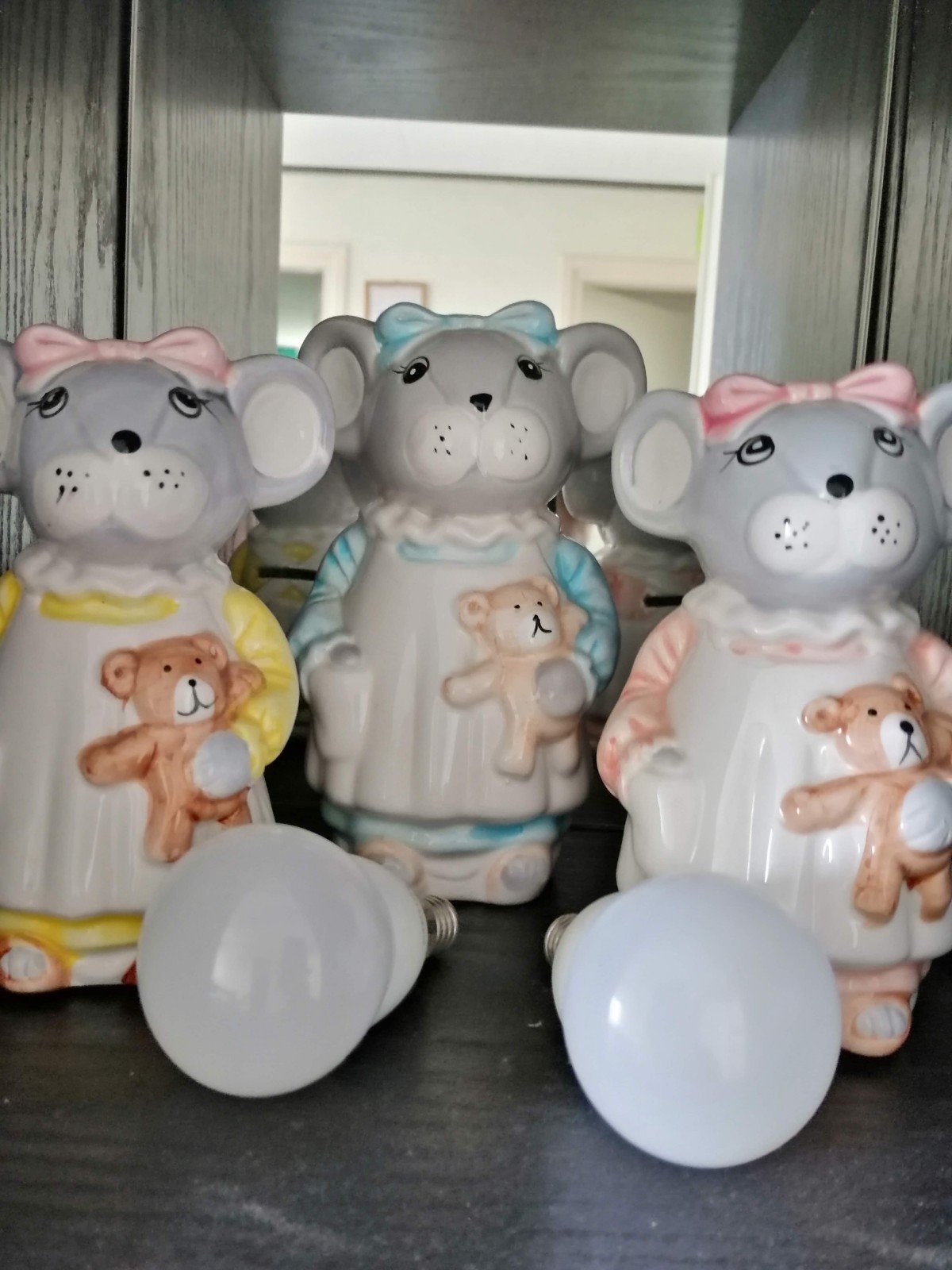 3 schattige muizen spaarpotten, Ophalen of Verzenden