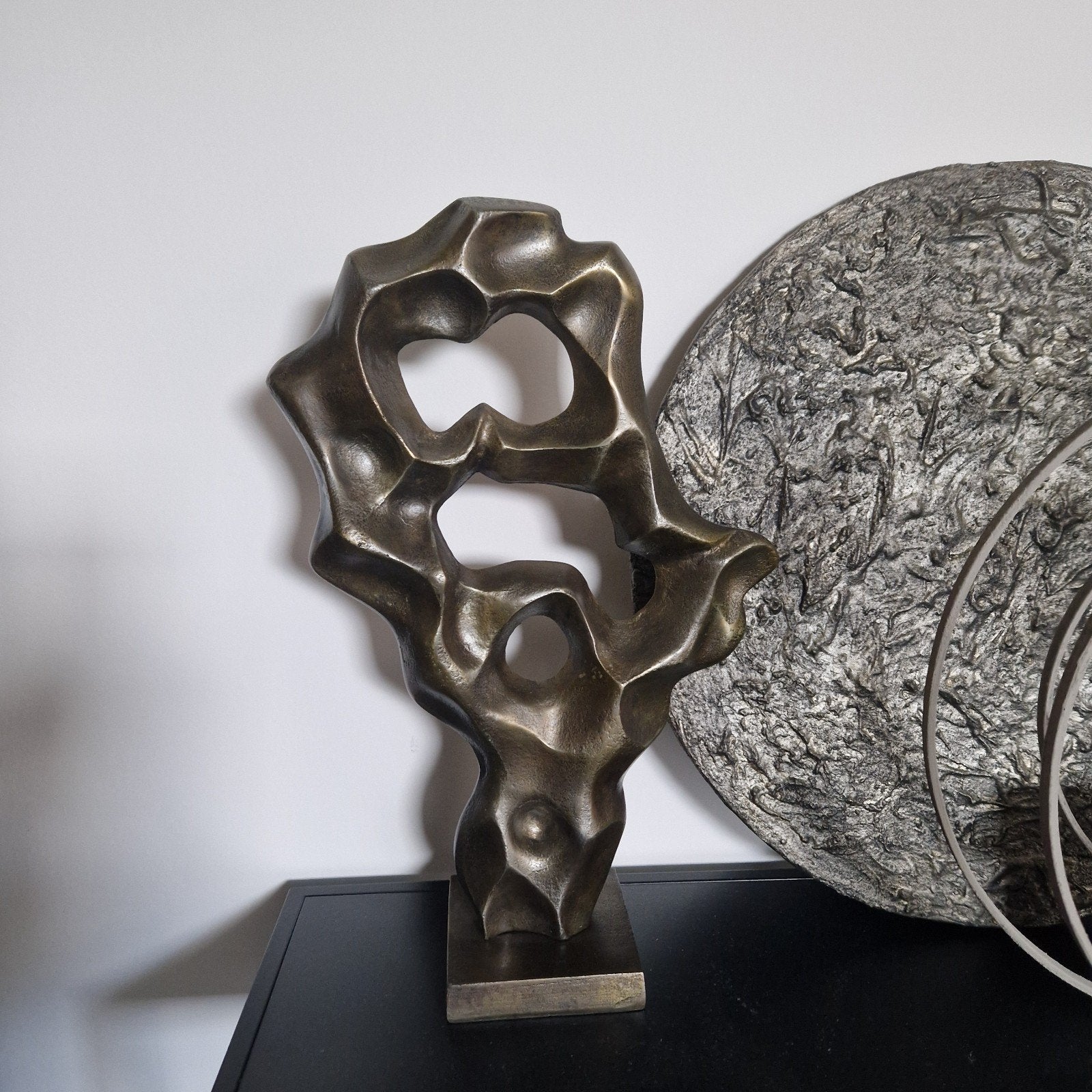 PTMD Ornament Derrick Brons, Ophalen of Verzenden, 20 - 50 cm, Op sokkel, Beeld