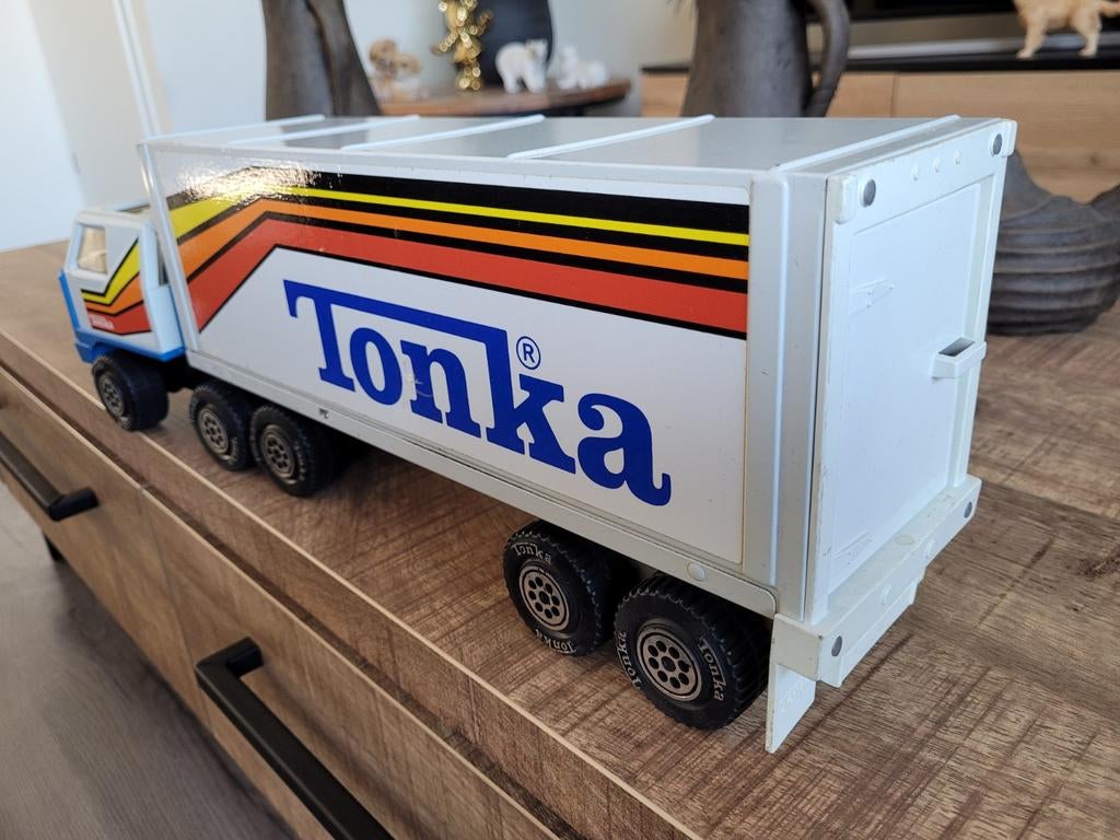 Grote vrachtauto, Tonka, Ophalen of Verzenden, Zo goed als nieuw, Tonka