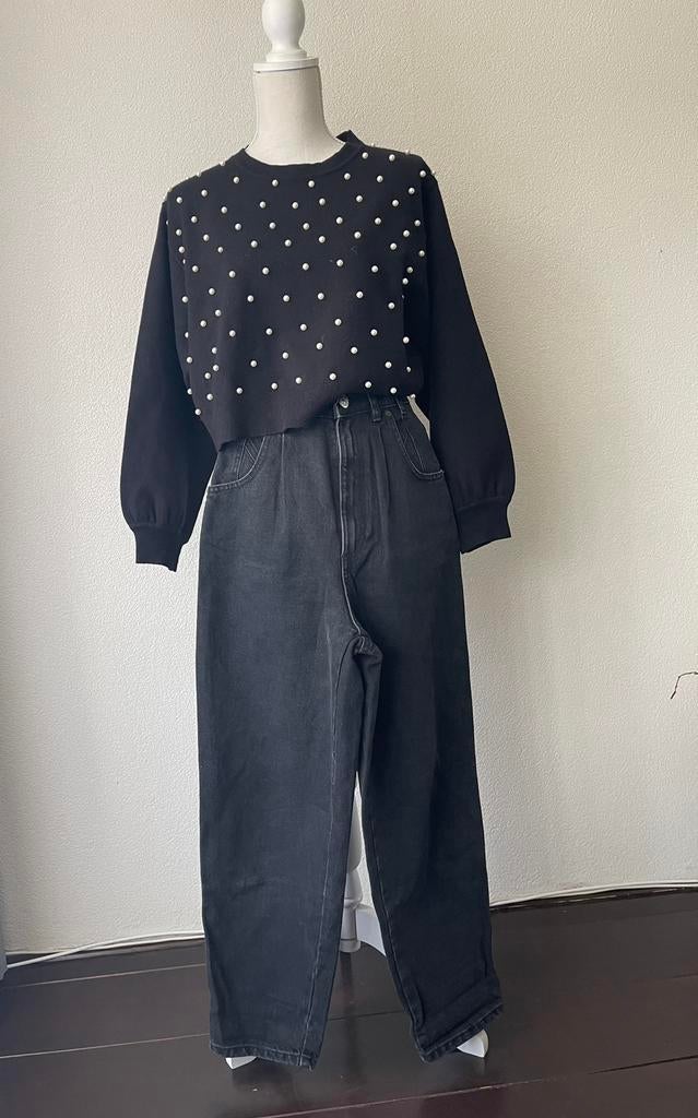 Zara trui+ jeans, Ophalen of Verzenden, Zo goed als nieuw, Zwart, Overige jeansmaten