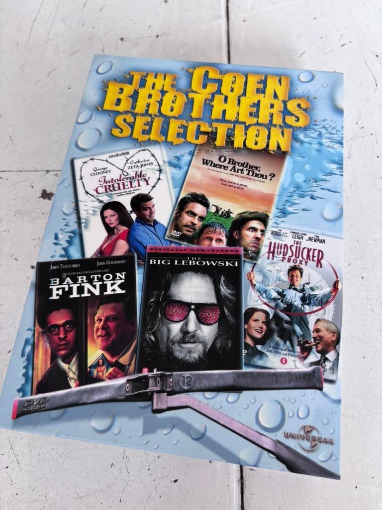 Dvd box The Coen Brothers selection, Vanaf 16 jaar, Ophalen of Verzenden, Zo goed als nieuw, Actie en Avontuur