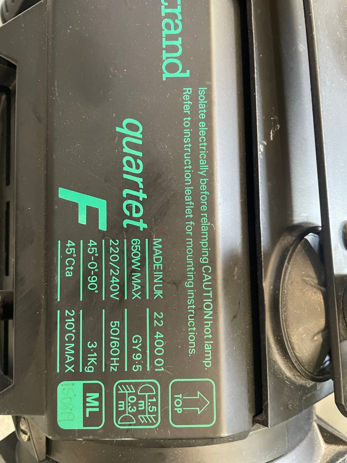 Strand Quartet 500W Fresnel Theater Spot, Ophalen of Verzenden, Gebruikt