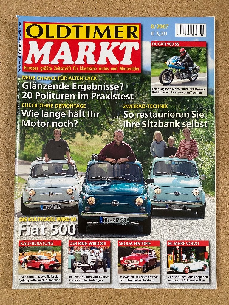 Oldtimer Markt 8 2007 Duits, Verzenden, Gelezen, Algemeen