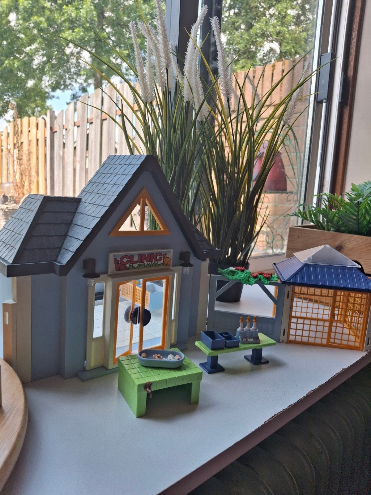 Playmobil Dierenkliniek 4343 - Grotendeels Compleet, Gebruikt, Gebouw, Complete set, Ophalen of Verzenden