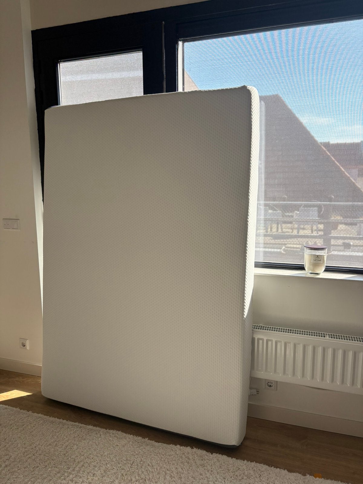 Nieuw traagschuimmattas, Ophalen, 30 tot 80 cm, Radiator, Minder dan 60 cm