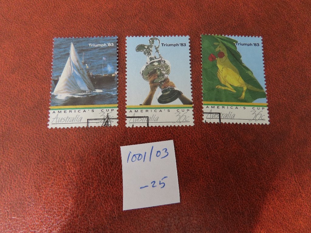 Australie minr 1001/03, Ophalen of Verzenden, Gestempeld