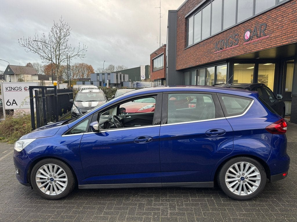 Ford C-Max 1.0 Titanium NAVI CRUISE TREKHAAK CLIMA LMV ORIG, Auto's, Ford, Voorwielaandrijving, 125 pk, Gebruikt, Euro 6