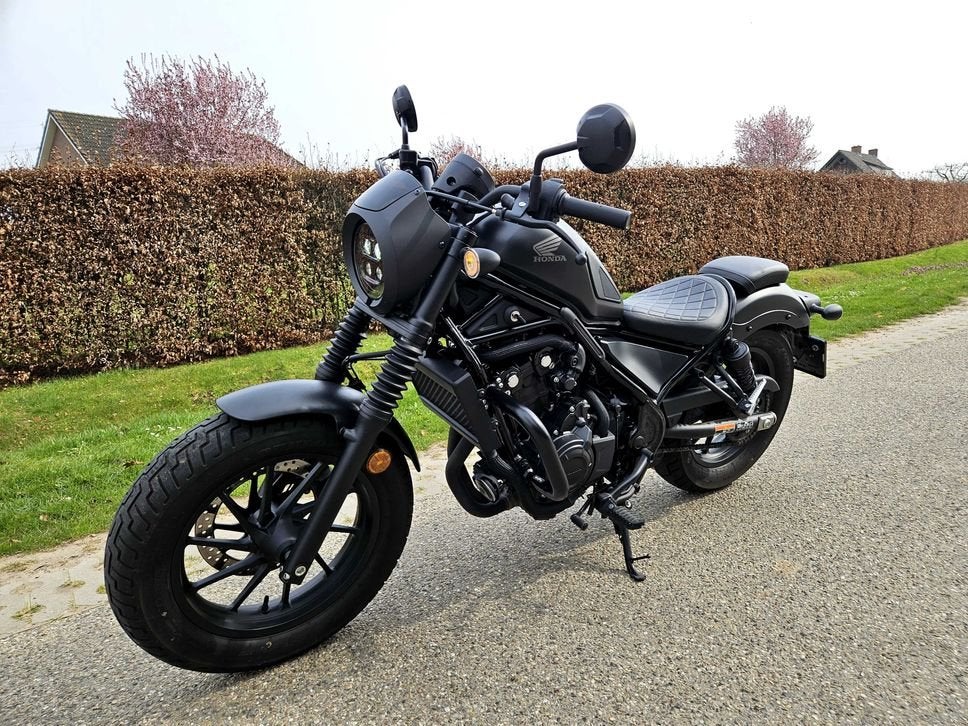 HONDA CMX REBEL-S 2021 LED 6400 KM 35KW 48PK A2 MAT ZWART, Motoren, Motoren | Honda, 2 cilinders, HONDA, Bedrijf, Onbekend