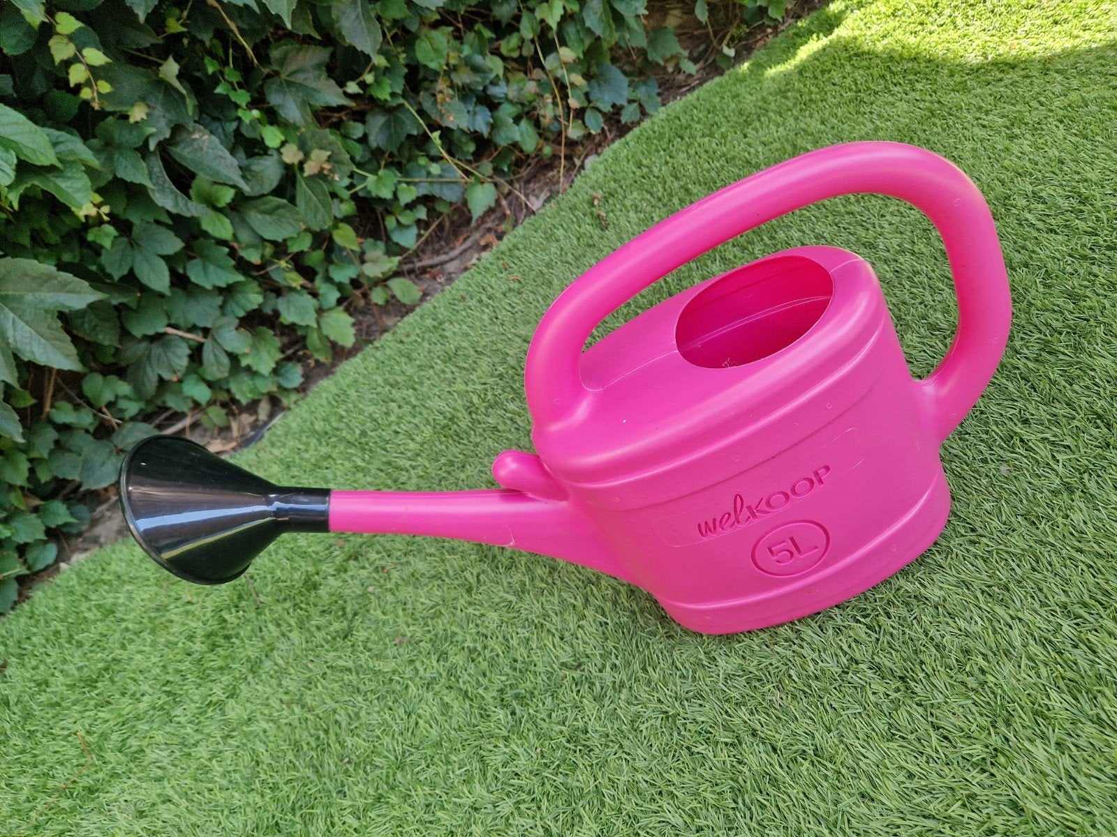 Nieuwe leuke rose gieter 5 liter inhoud, Ophalen of Verzenden, Nieuw, Kunststof