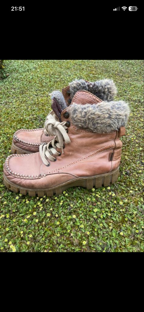 Vintage Mags schoenen, maat 40, Kleding | Dames, Schoenen, Ophalen of Verzenden, Gedragen, Bruin, Lage of Enkellaarzen