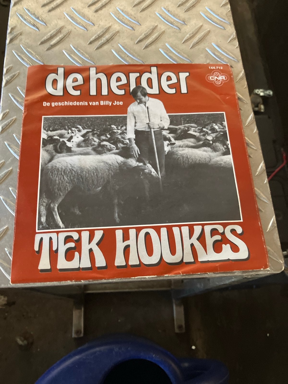 Tek Houkes - De Herder (Single), Gebruikt, 7 inch, Ophalen of Verzenden, EP