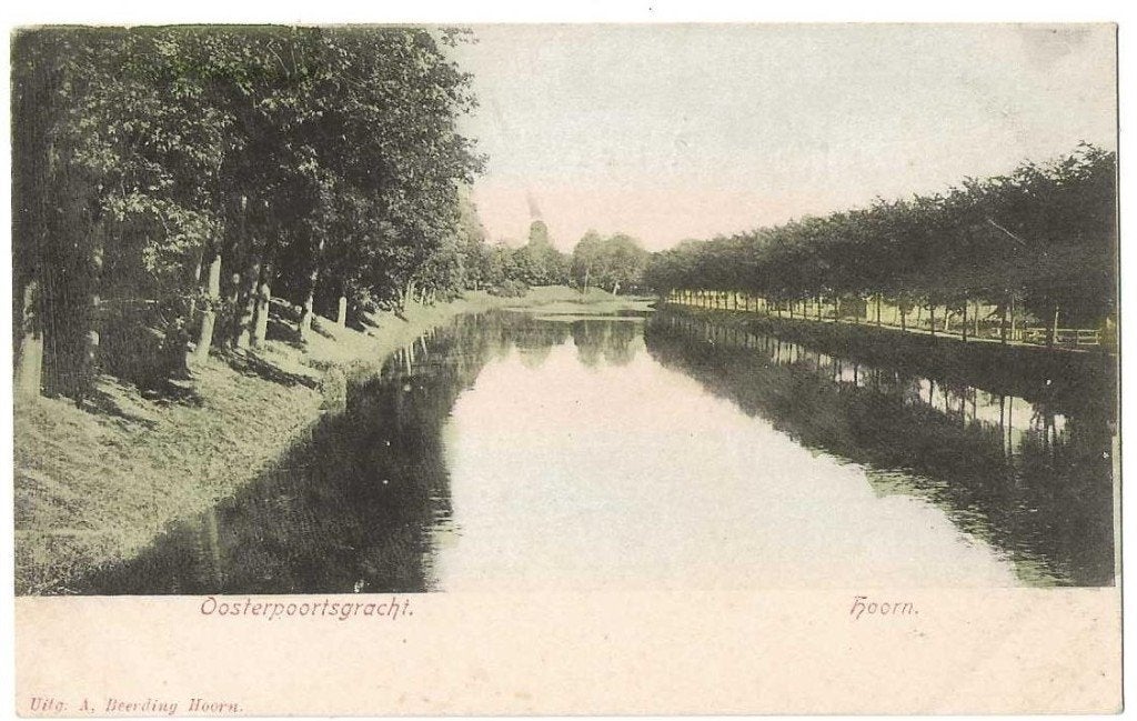 Jt29-64  Hoorn   Oosterpoortgracht, Ophalen of Verzenden, Voor 1920, Ongelopen, Noord-Holland
