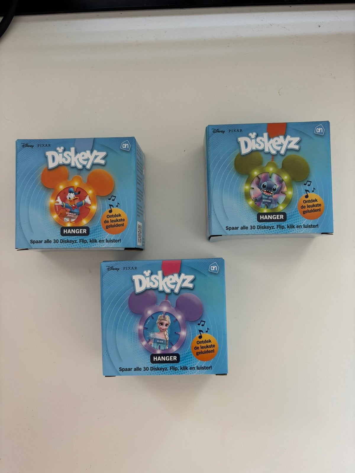 Diskeyz ah albert heijn hanger oranje groen paars nieuw, Albert Heijn, Verzenden