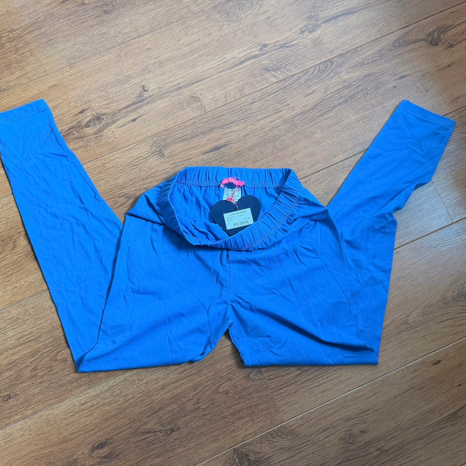 Nieuwe blauwe legging van Lien & Giel, maat 1 (S), Legging, Maat 36/38 (S), Blauw, Nieuw