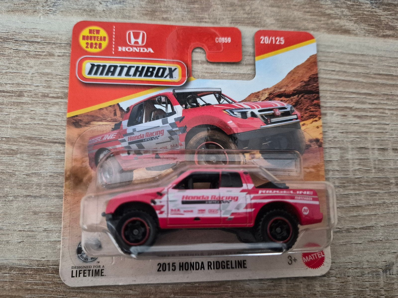 2015 Honda Ridgeline 1:64 (Matchbox), Ophalen of Verzenden, Nieuw, Auto