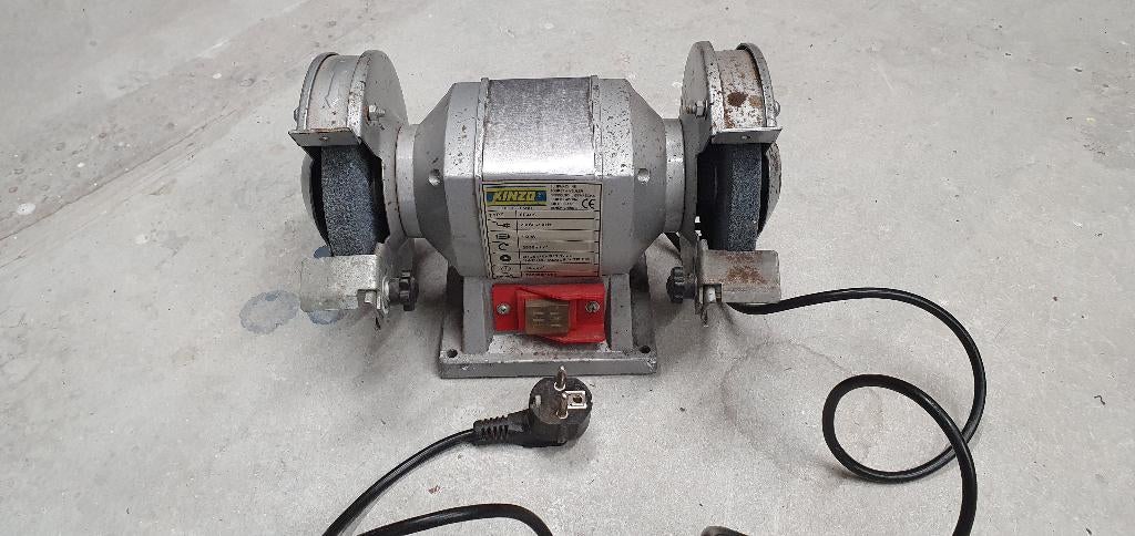 slijpmachine kinzo, Doe-het-zelf en Verbouw, Ophalen of Verzenden, Gebruikt, Minder dan 700 watt, Haakse handslijpmachine