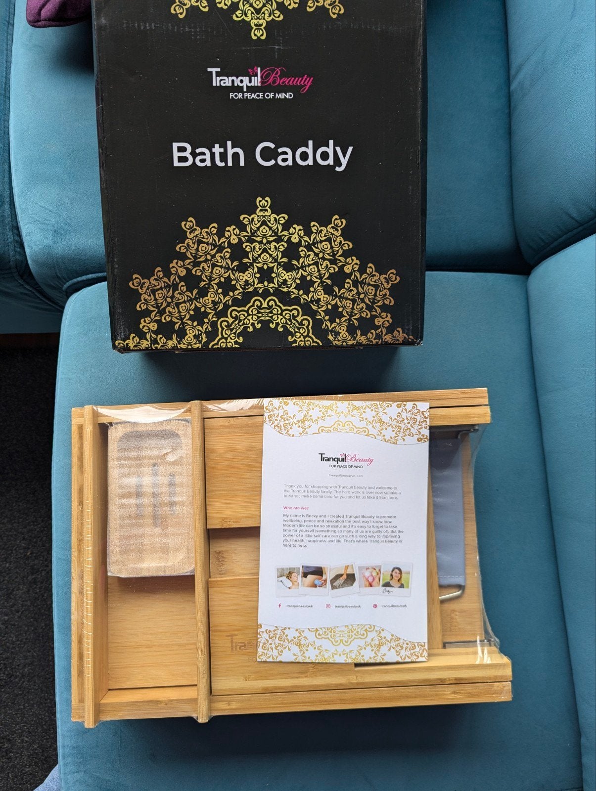 Leuke Bath Caddy Tray/Badkuipplank/Plateau/Badrek. Nieuw!, Ophalen of Verzenden, Nieuw