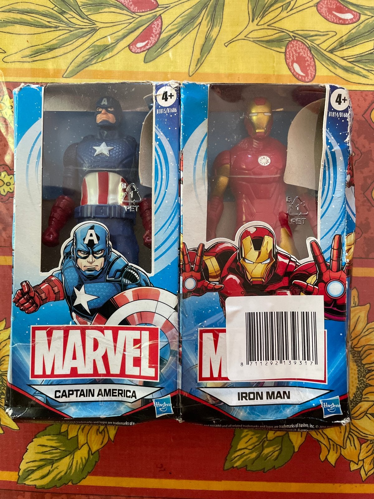 MARVEL FIGUREN, CAPTAIN ANERICA EN IRON MAN, NIEUW IN DOOS!!, Ophalen, Nieuw