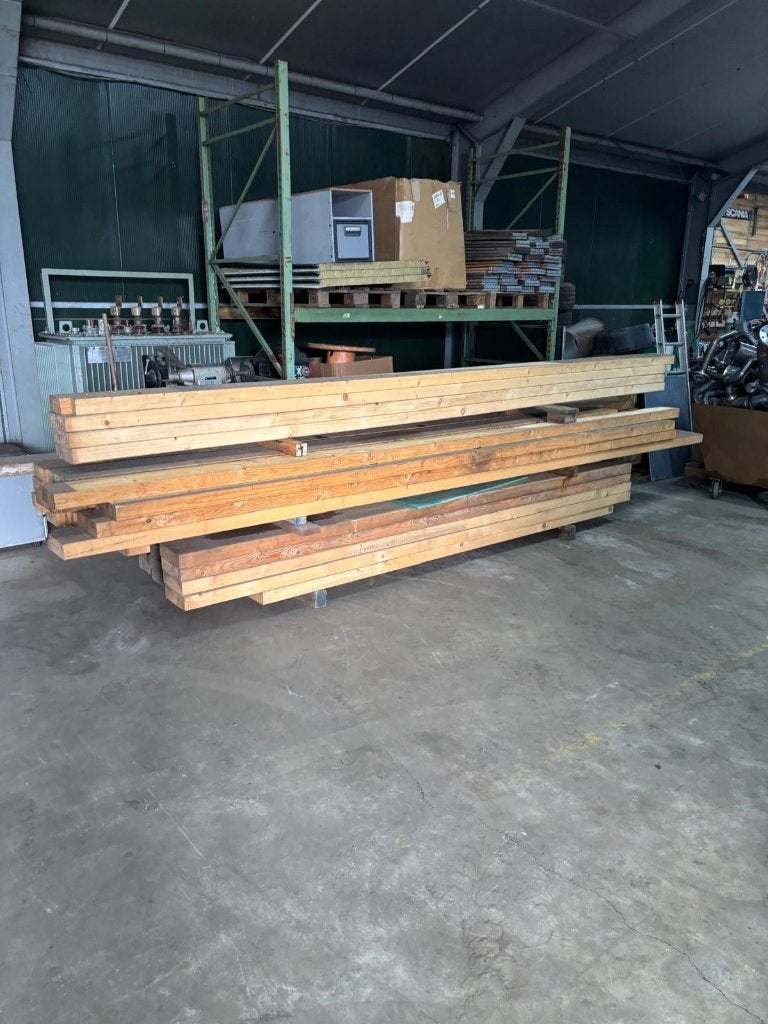 Patij balken te koop, Ophalen of Verzenden, Zo goed als nieuw, 250 cm of meer, Balken