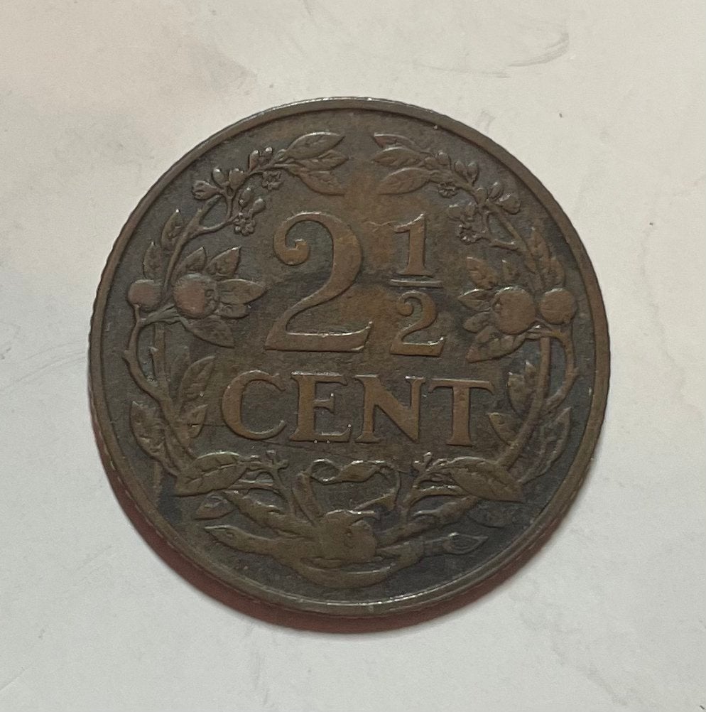 2,5 cent Nederland 1929, Ophalen of Verzenden, Koningin Wilhelmina