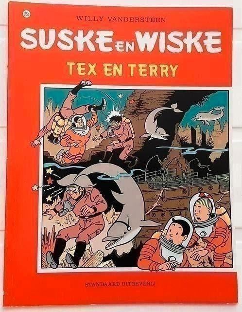 1e druk Suske en Wiske 254 Tex en Terry - Vandersteen 1997, Boeken, Stripboeken, Eén stripboek, Ophalen of Verzenden, Zo goed als nieuw