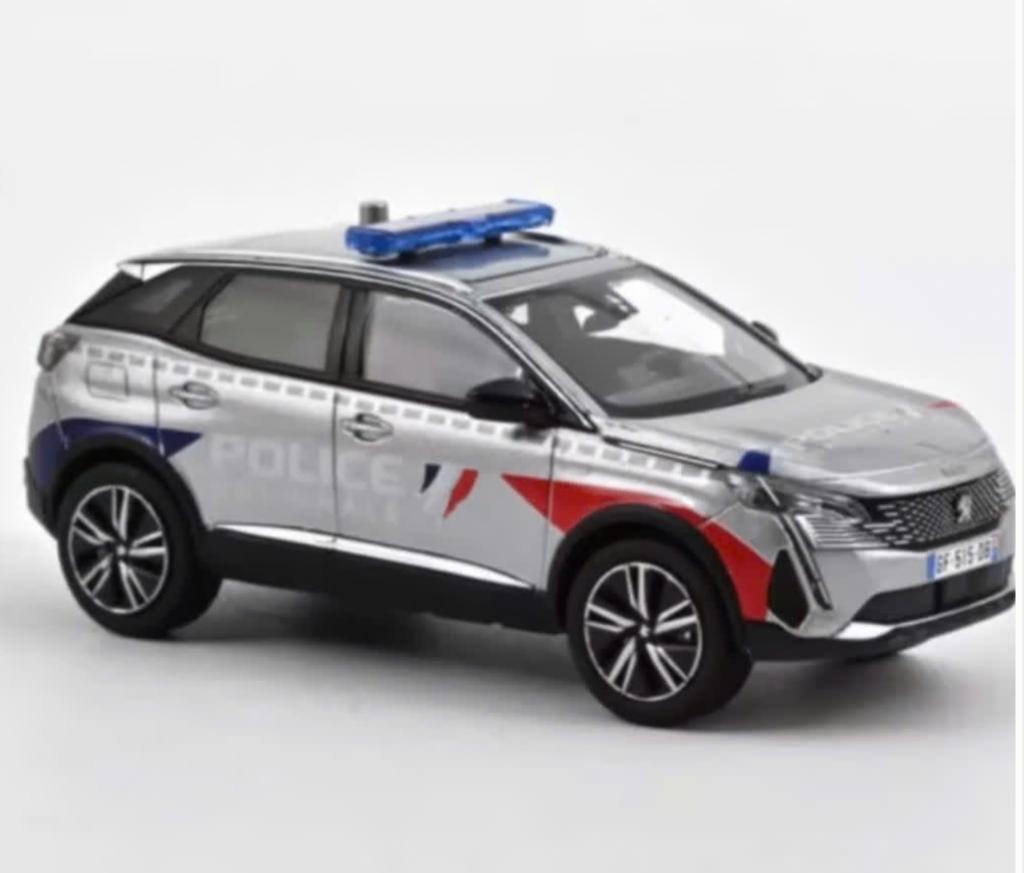 Peugeot 3008 2023 Police Nationale 1:43 NOREV Ref. 473947, Verzenden, Nieuw, Auto, Norev